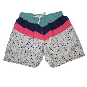 Chubbies Youth Medium 5" Inseam Aquatic Libations Mesh Liner Swim Shorts Trunks